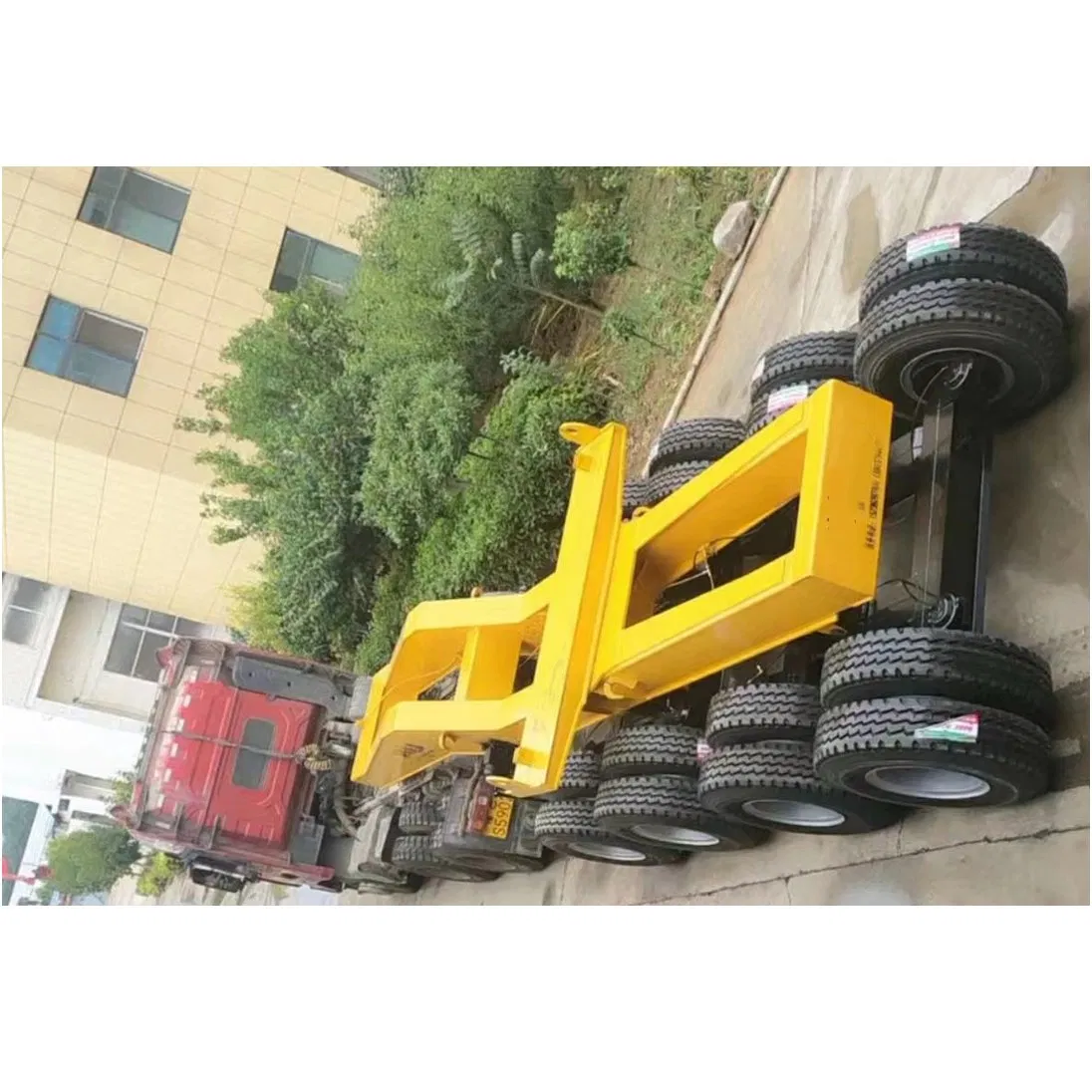 Heavy Duty Hydraulic Pipe Transport Dolly for Easy Moving