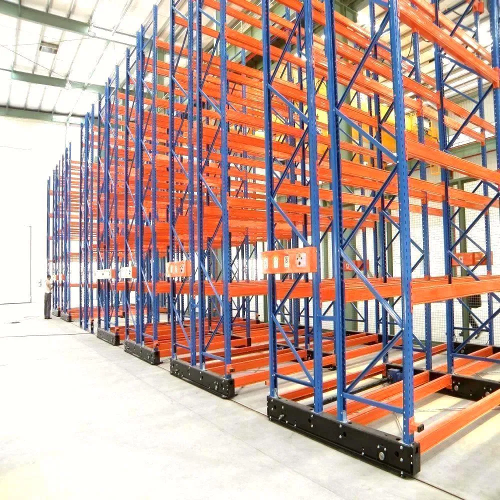 Corrosion-Resistant Automatic Electric Mobile Pallet Rack Warehouse for Storage Shelving