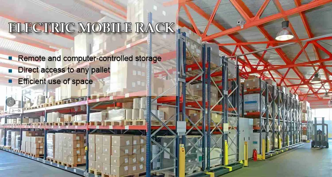 Mobile pallet racking