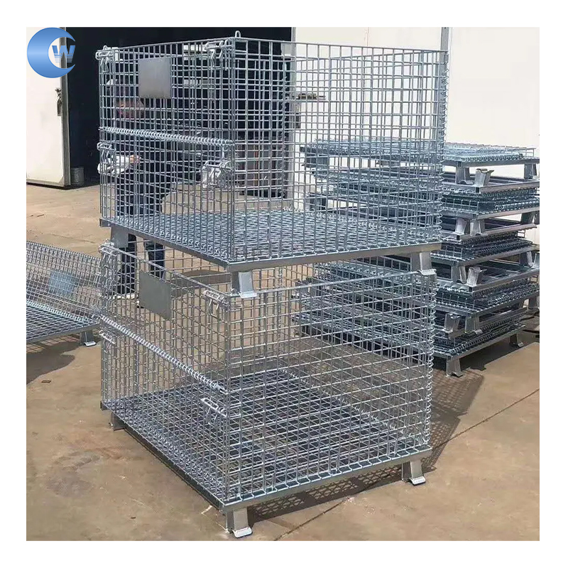 Hot Sale Wire Cage Metal Bin Storage Container/Storage Cage