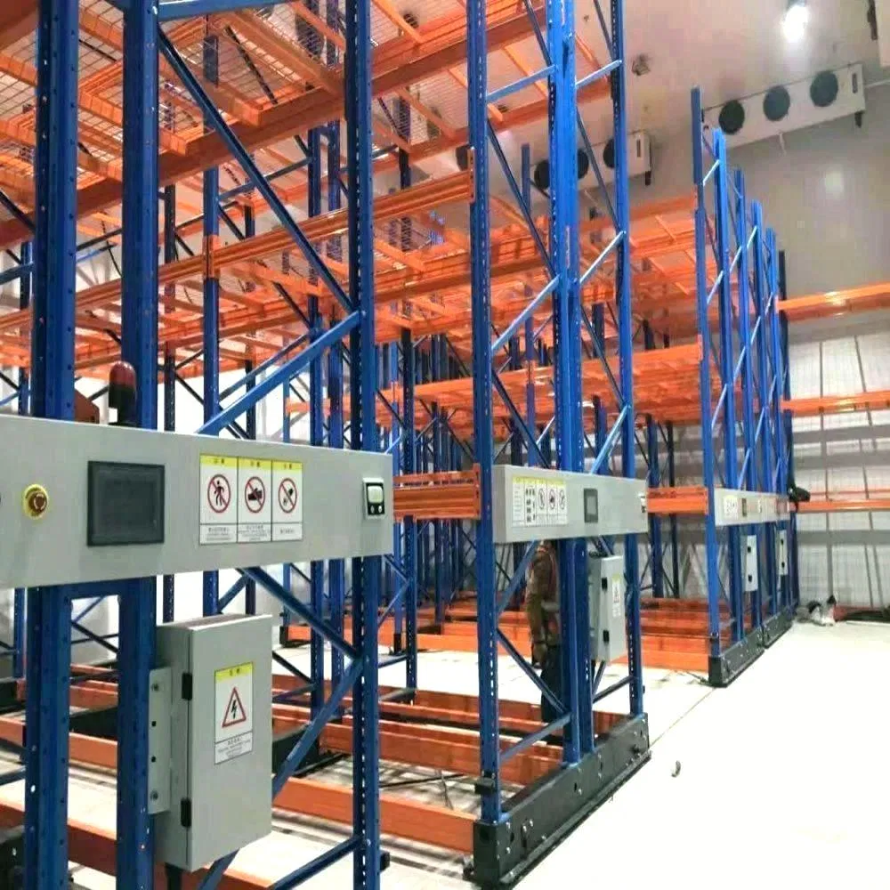 Corrosion-Resistant Automatic Electric Mobile Pallet Rack Warehouse for Storage Shelving