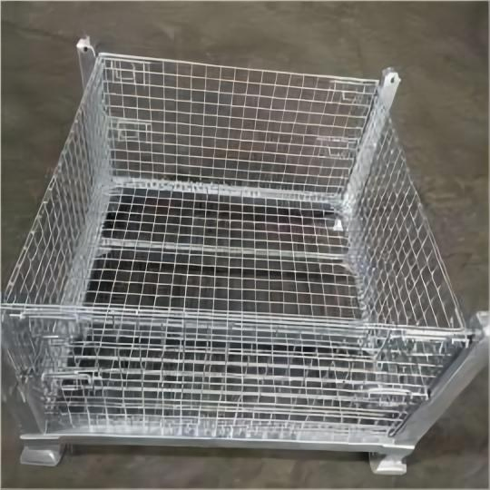 Galvanized Logistics Storage Steel Pipe Stacking Metal Pallet Scaffold Stillages
