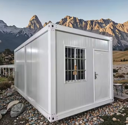 Galvanized Frame Stackable Flat Pack Container Classroom