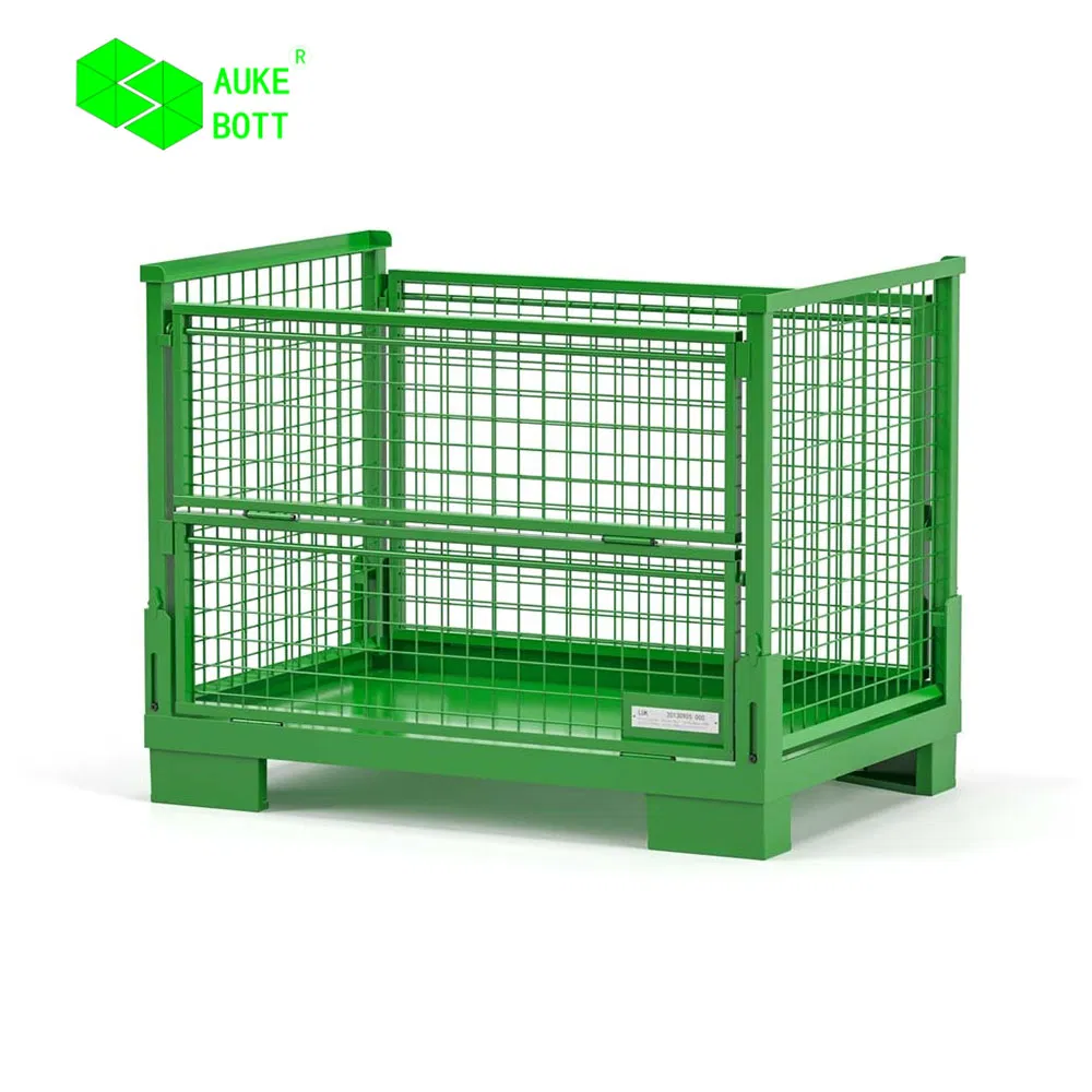 Lightweight Stackable Collapsible Small Size Folding Storage Cages