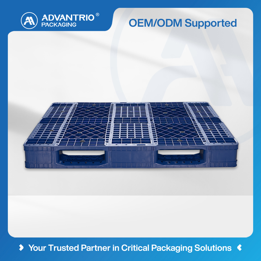 Plastic Storage Pallet for Automated Warehouse Plastic Base Pallet for Logistics Turnover