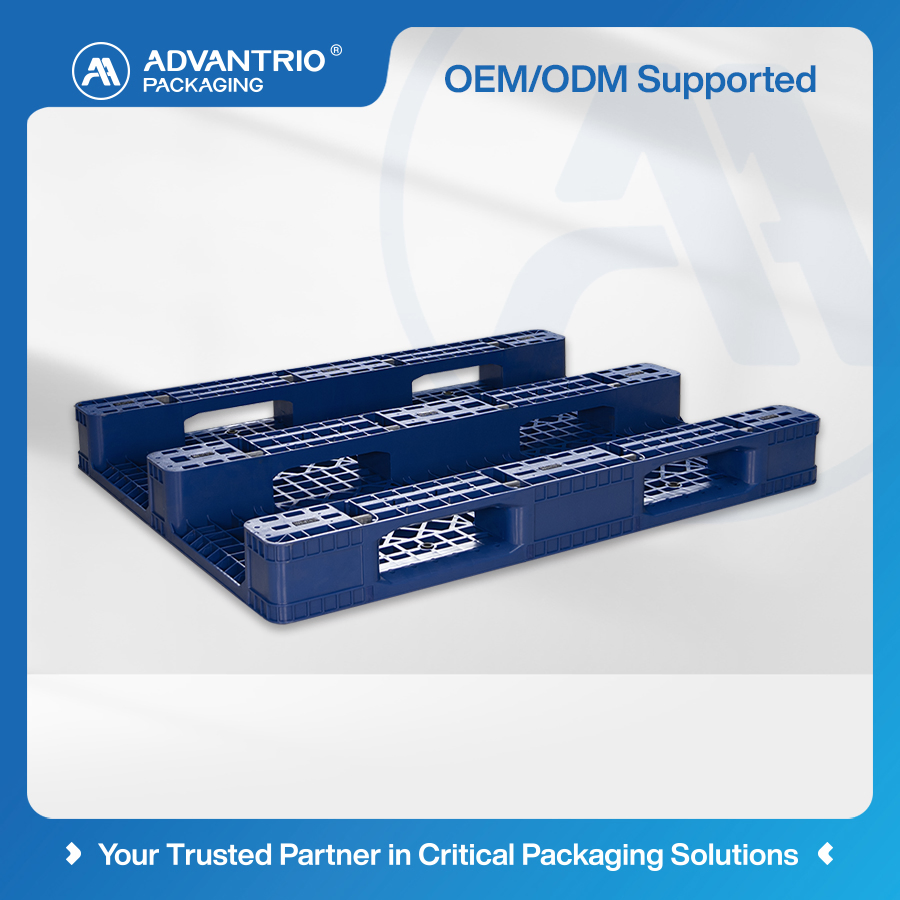 Plastic Storage Pallet for Automated Warehouse Plastic Base Pallet for Logistics Turnover