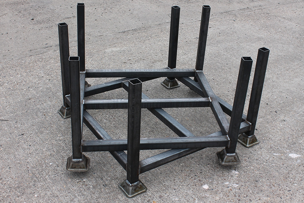 Warehouse High Quality Heavy Steel Plate Stacking Storage Stillage
