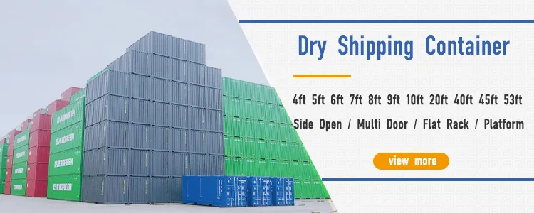 20FT Bulk Shipping Container