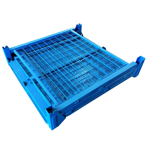 Stillage Cage Cargo Storage Steel Materials Powder Coating Stackable Heavy Duty