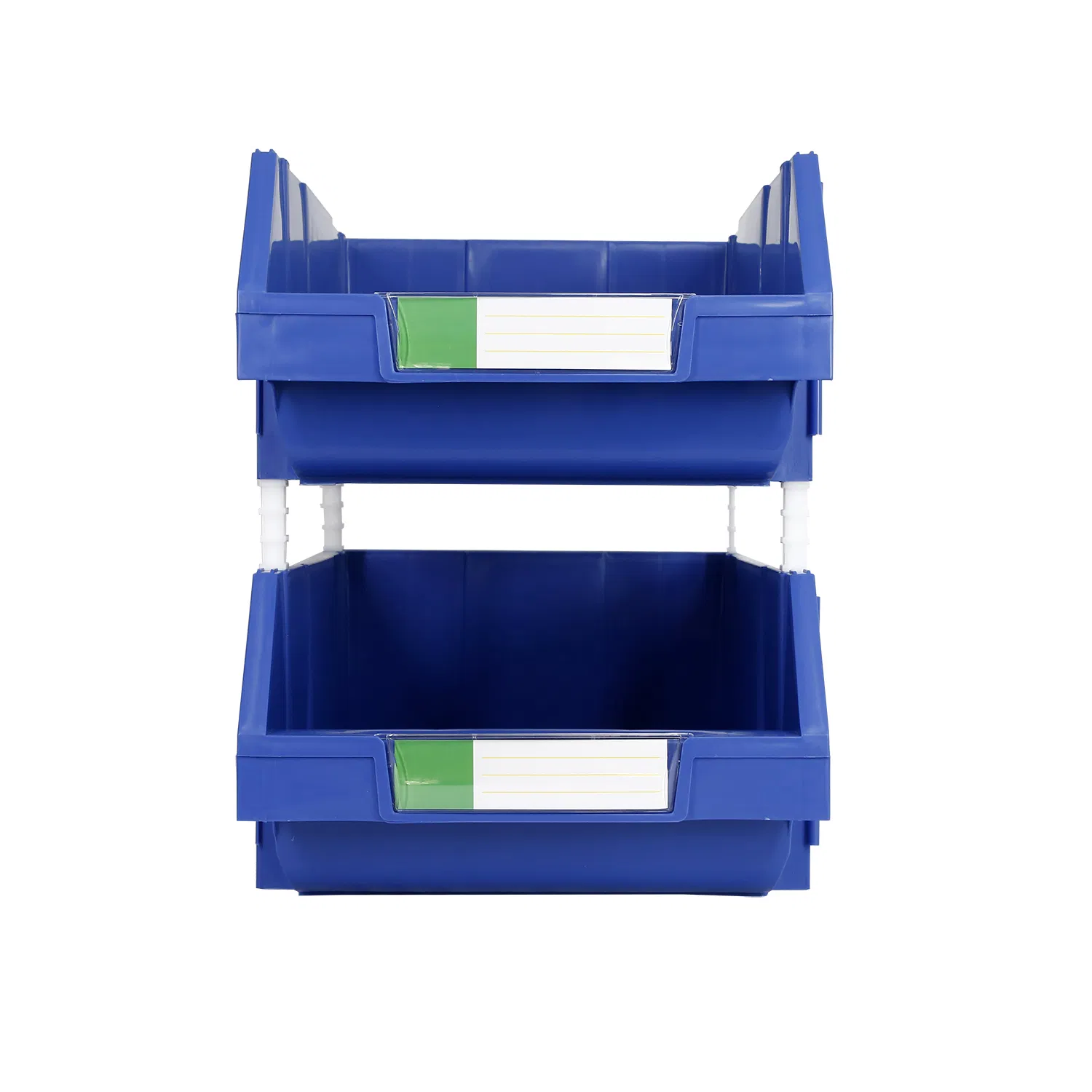 Heavy Duty Large Size Warehouse Spare Parts Industrial Stackable Plastic Storage Bins