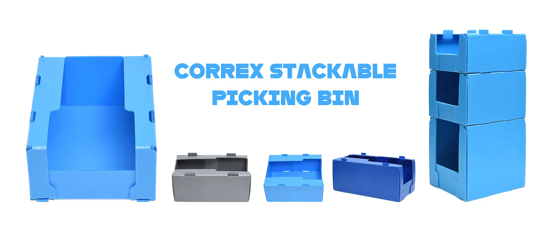 Plastic correx pick bin