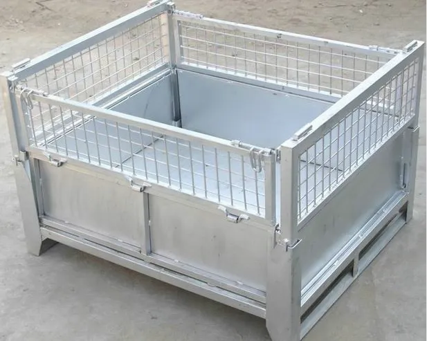 Steel Metal Mesh Storage Container