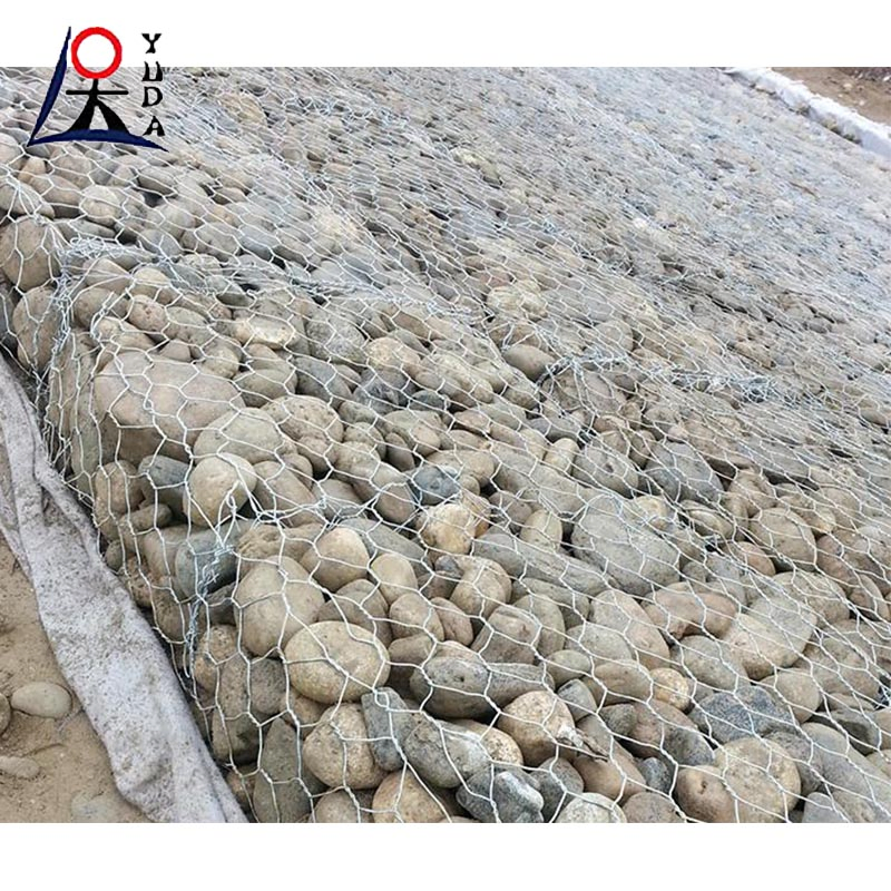 Gabion Iron Wire Stone Cage Galvanized Weldeded Gabion Box