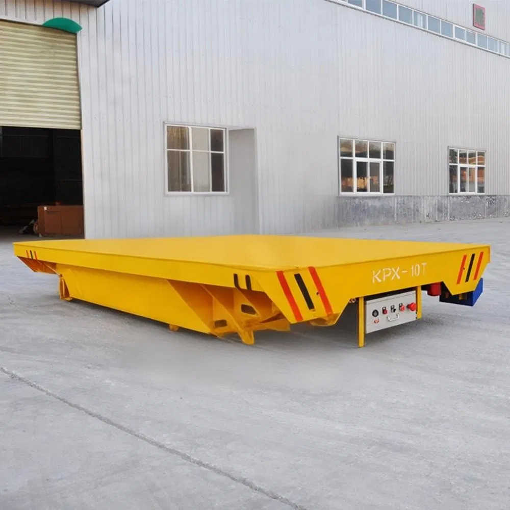 Industrial Kpx Rail Trolley for Internal Factory Logistics Transport