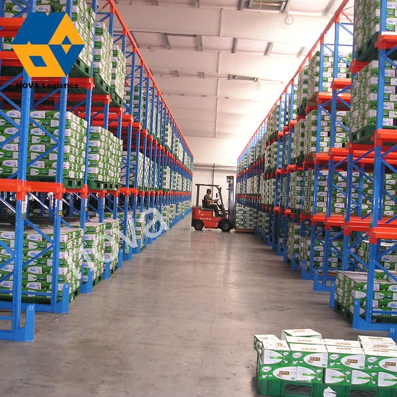 Fifo Adjustable Heavy Duty Loading Capacity Automatic Smart Radio Shuttle Rack System Warehouse Automatic Vna Shelves Industrial Storage Selective Pallet Rack