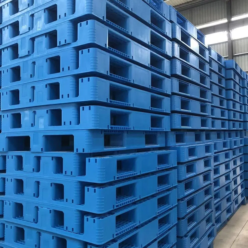 Not Easily Broken Heavy Duty Plastic Block Pallet for Cargo Turnover