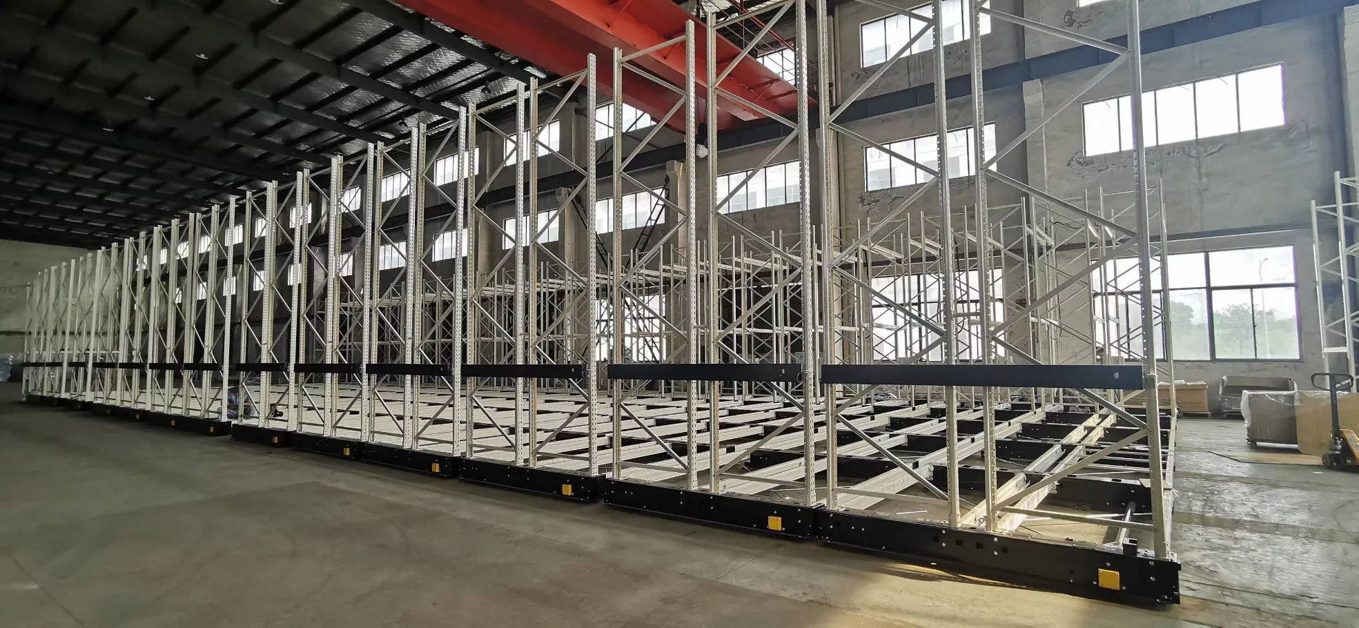 Industrial Warehouse Storage Heavy Duty Electric Mobile Rack