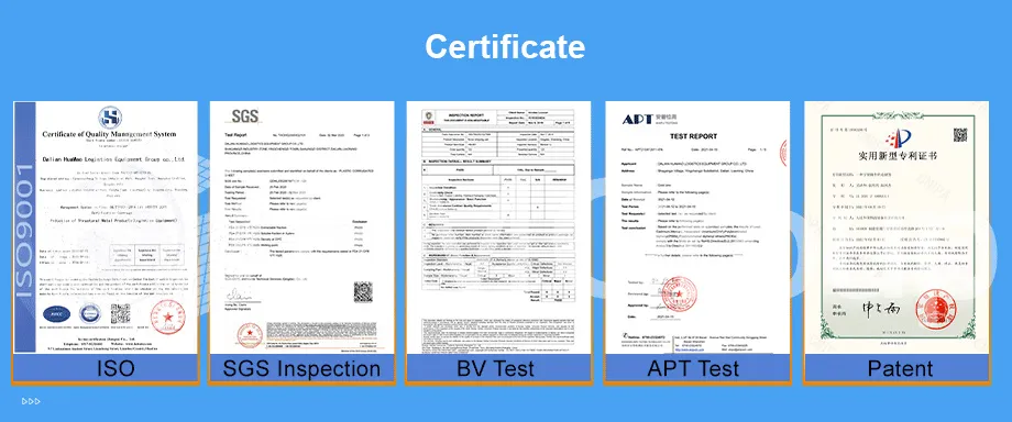 Certifications