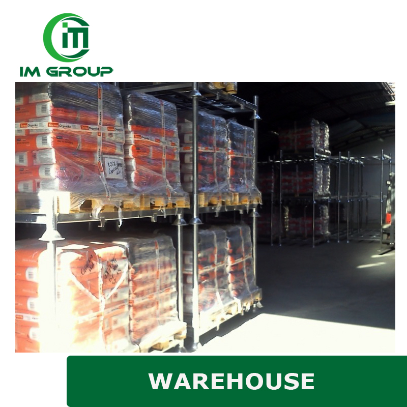 Large Heavy Duty Stackable Modular Post Pallet Steel Stillages for Cold Storage