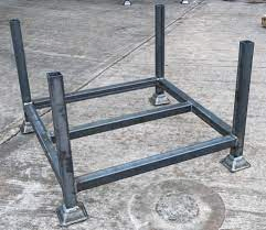 Warehouse High Quality Heavy Steel Plate Stacking Storage Stillage