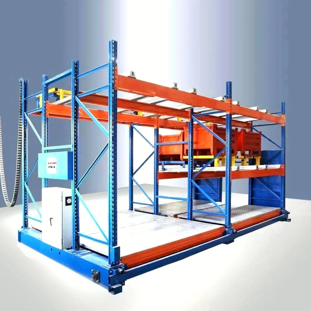 Corrosion-Resistant Automatic Electric Mobile Pallet Rack Warehouse for Storage Shelving