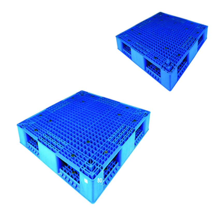 Heavy Duty Double Sides Euro HDPE Large Stackable Reversible Plastic Pallet