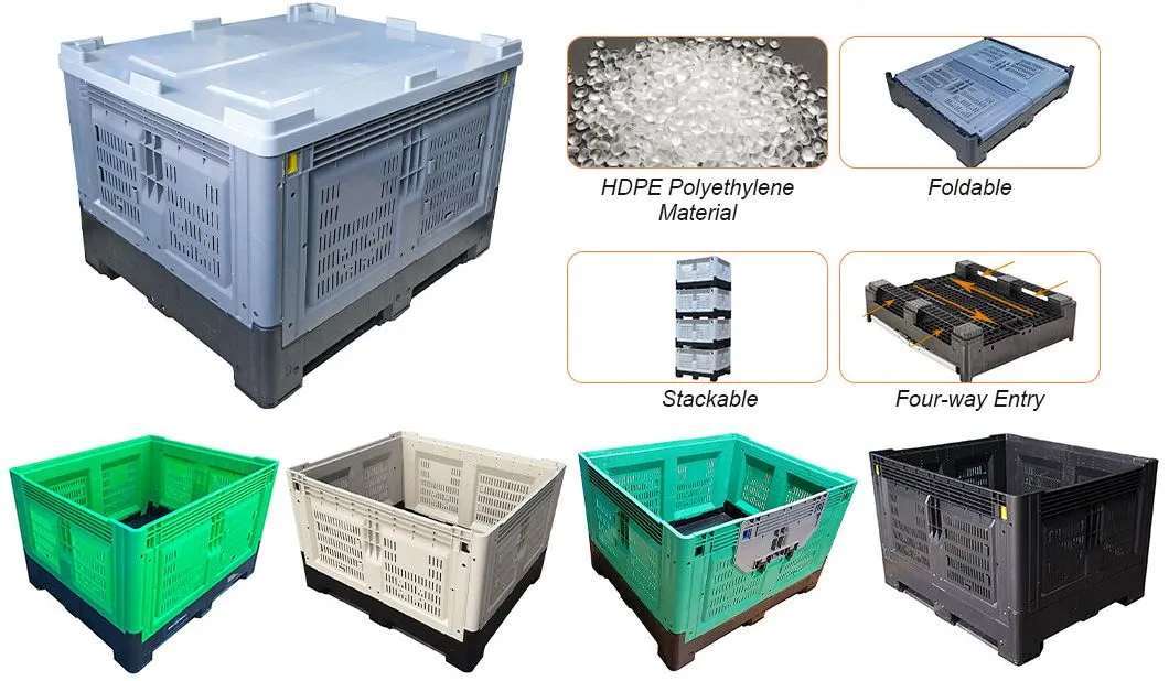 Vented Pallet Container