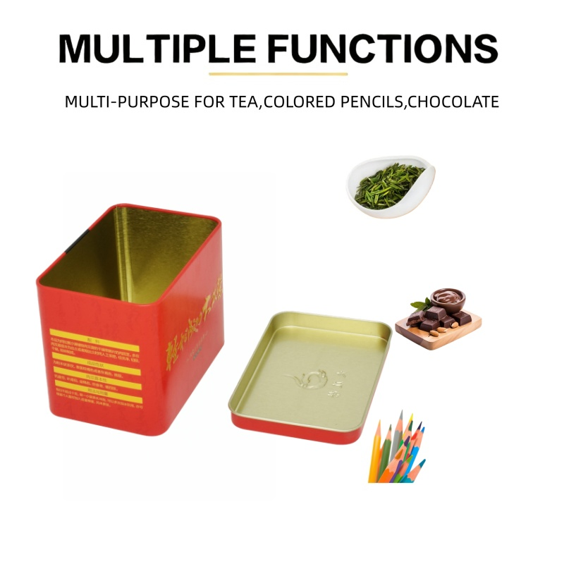 Factory Direct Supply of Custom Food-Grade Packaging Iron Boxes