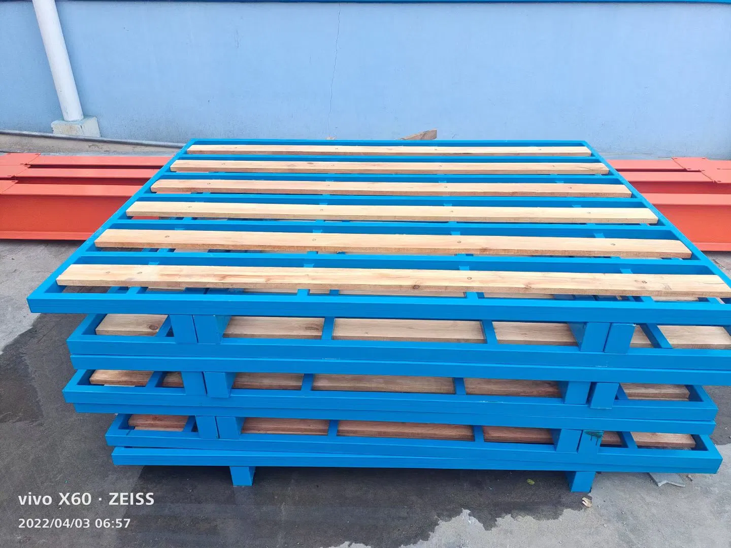 Rust-Proof Stackable Steel Metal Industrial Storage Pallet Cage Warehouse