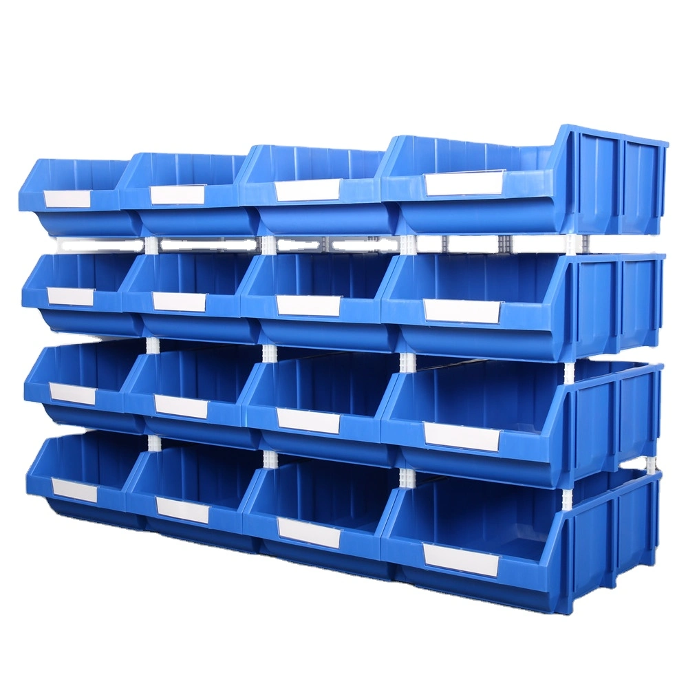 Warehouse Industrial Plastic Spare Parts Stackable Storage Bin for Tool and Hardware