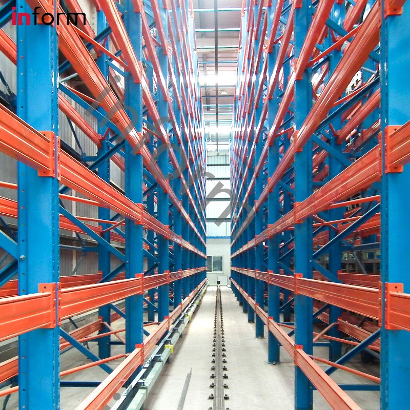 Leading Factory Warehouse Storage Heavy Duty Pallet Teardrop Selective Racking Metal Rack