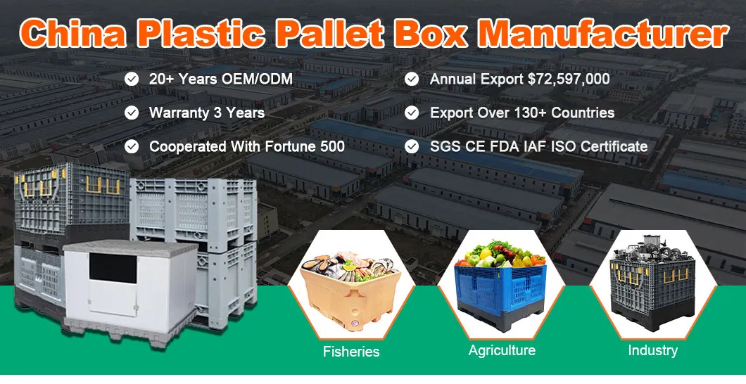 Plastic Pallet Insulated Fish Container