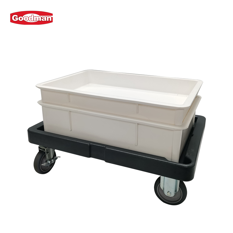Catering Equipment Insulated Food Warmer Container Transport Dolly Plastic Insulated Food Pan Carrier Dolly