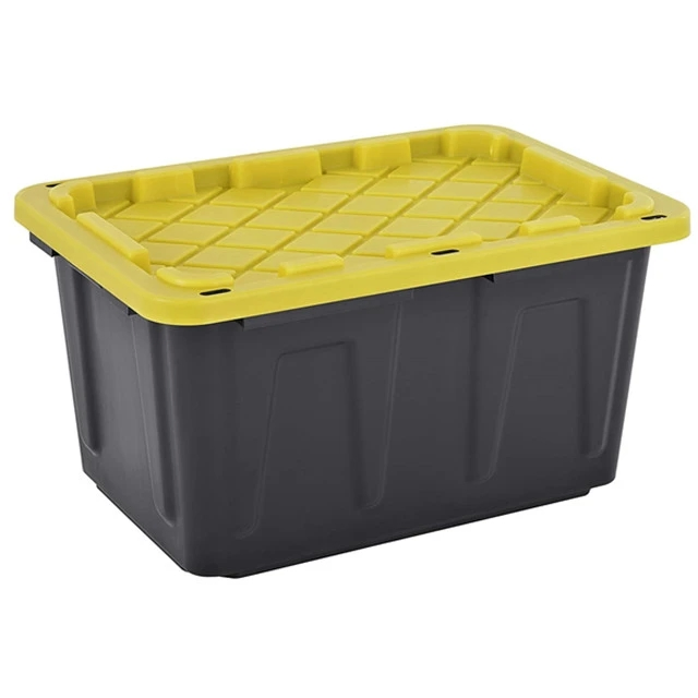 Wholesale Goods 17-Gallon Thickened Lockable Plastic Storage Bins Household Items Tote Box