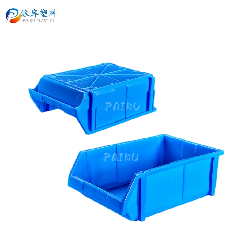 Small Plastic Parts Storage Bins Heavy Duty Warehouse Auto Parts Bins Industrial Stackable Plastic Storage Bin