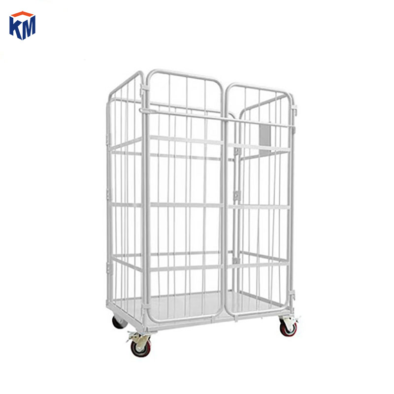 Logistics Trolley Warehouse Turnover Trolley Logistics Turnover Trolley Express Logistics Truck Picking Grid Turnover Trolley Cage Car
