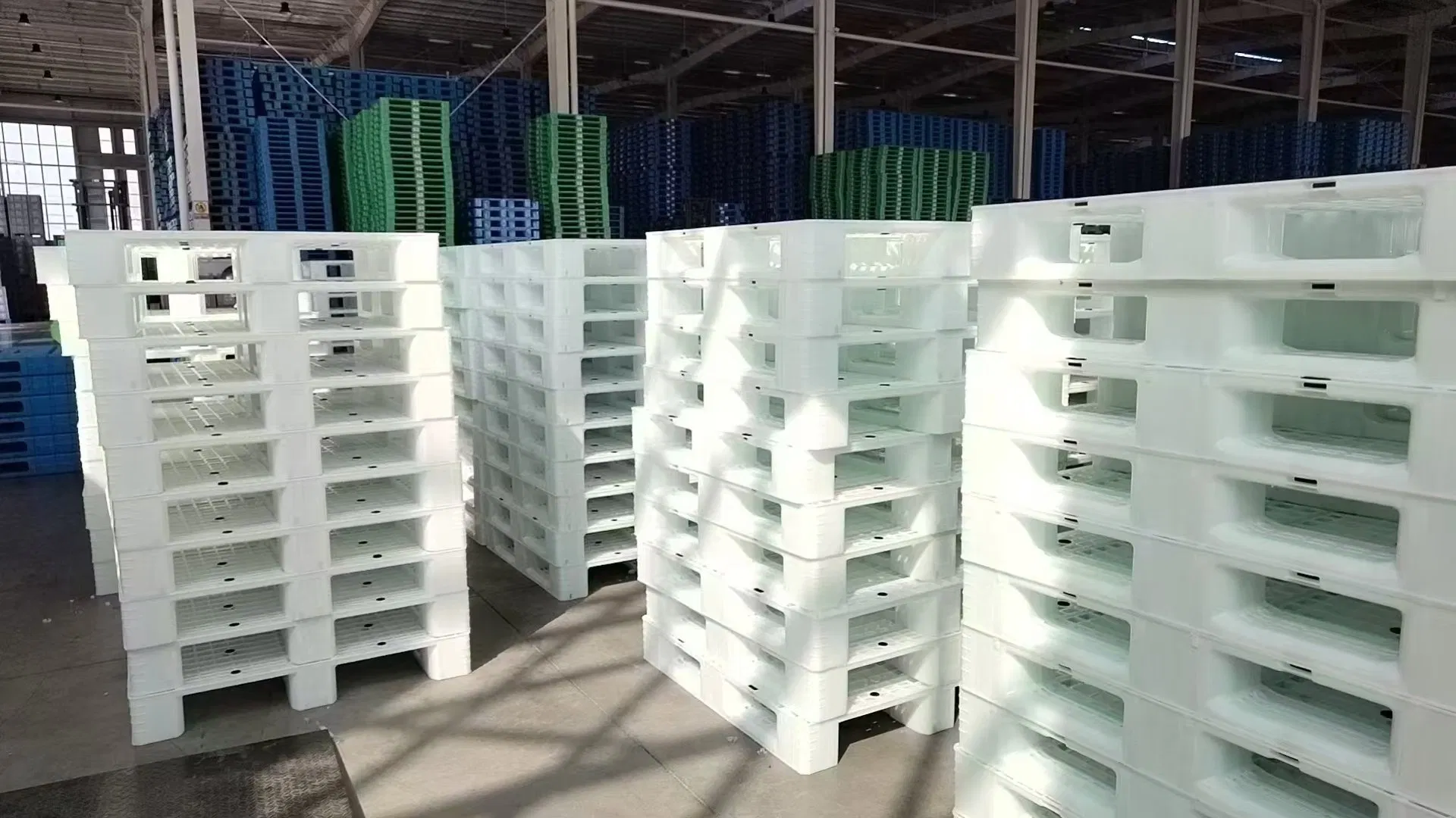 Plastic Pallets Can Be Placed on Shelves and in Three-Dimensional Warehouses, Improving Turnover Efficiency, with Strong Versatility and Convenience in Use.