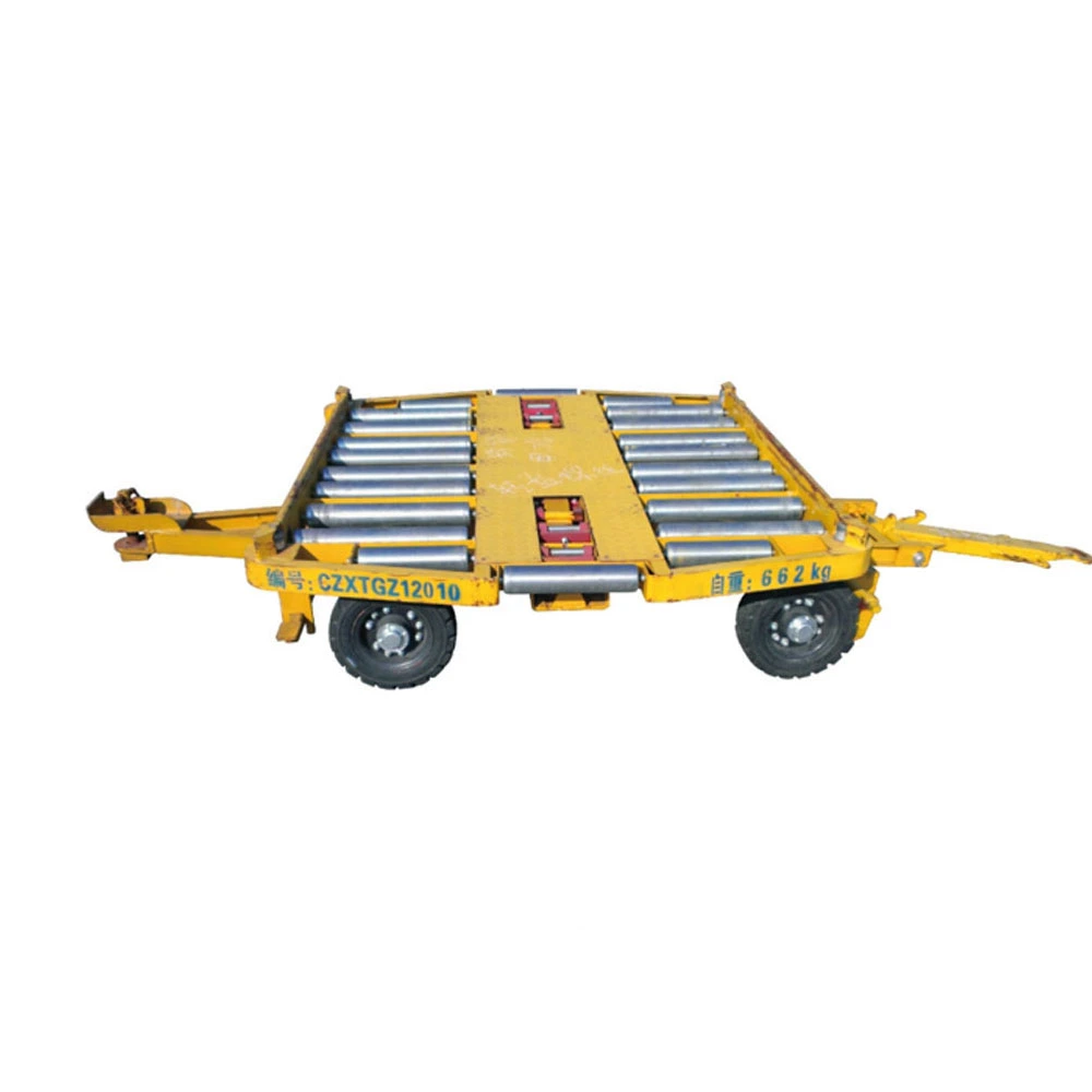 18t Airport Pallet Dolly Aviation Container Transport Dolly