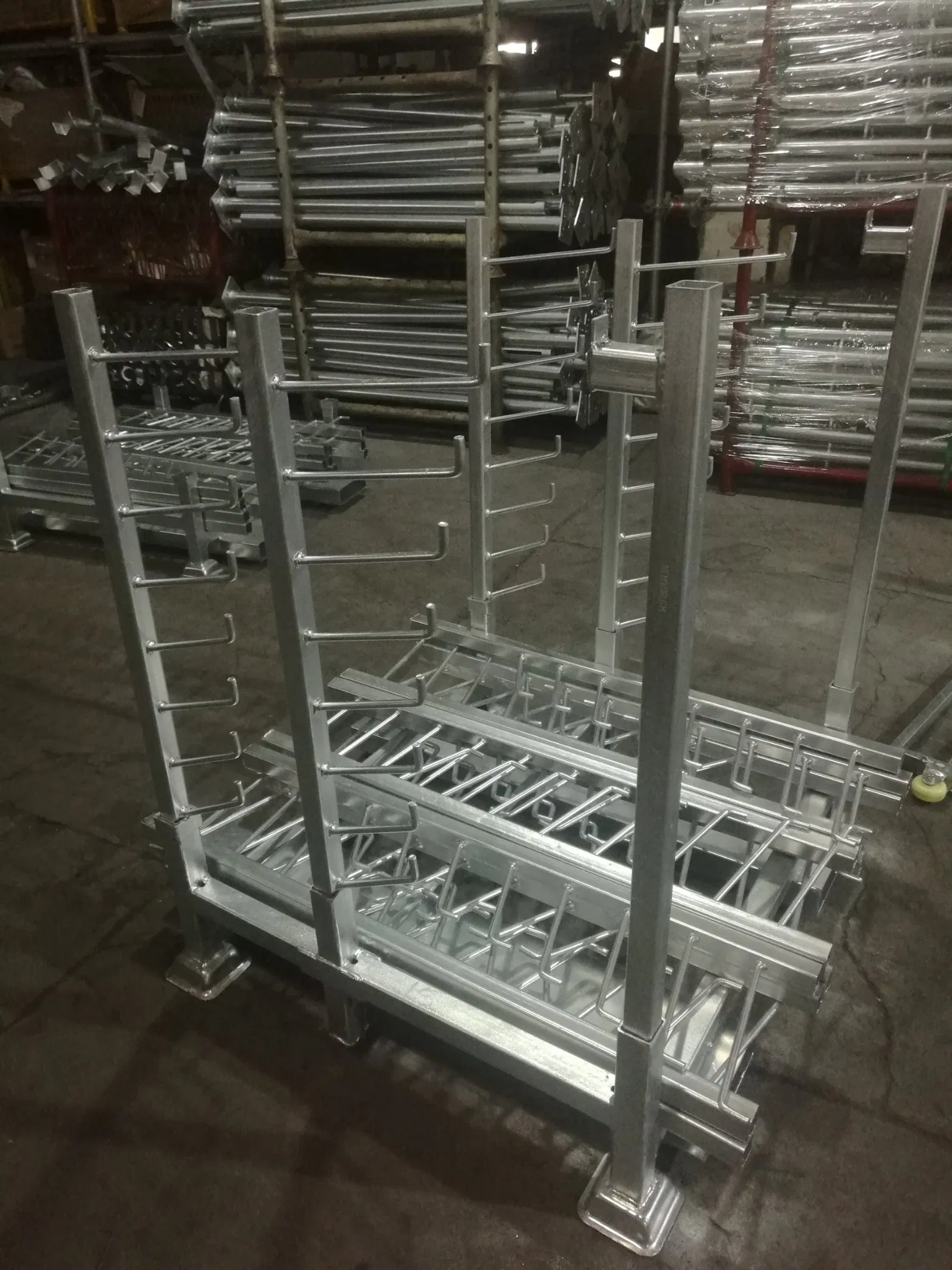 Steel Kwikstgae Scaffolding Steel Pallet Stillage Cage for Sale