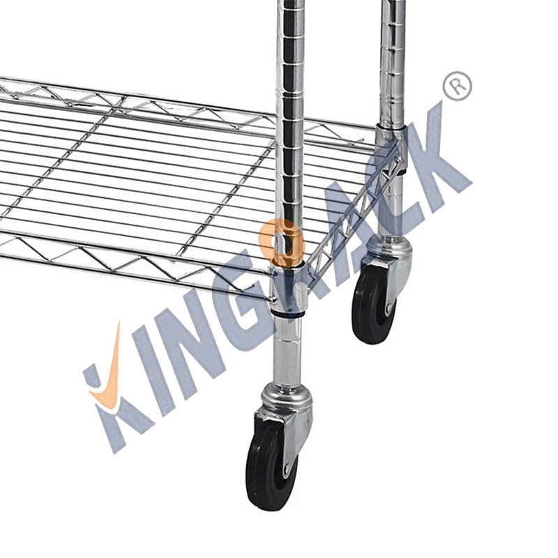 Industrial Black Rack 24"X14"X45"Tool Garage Storage Unit Storage Shelves &amp; Units