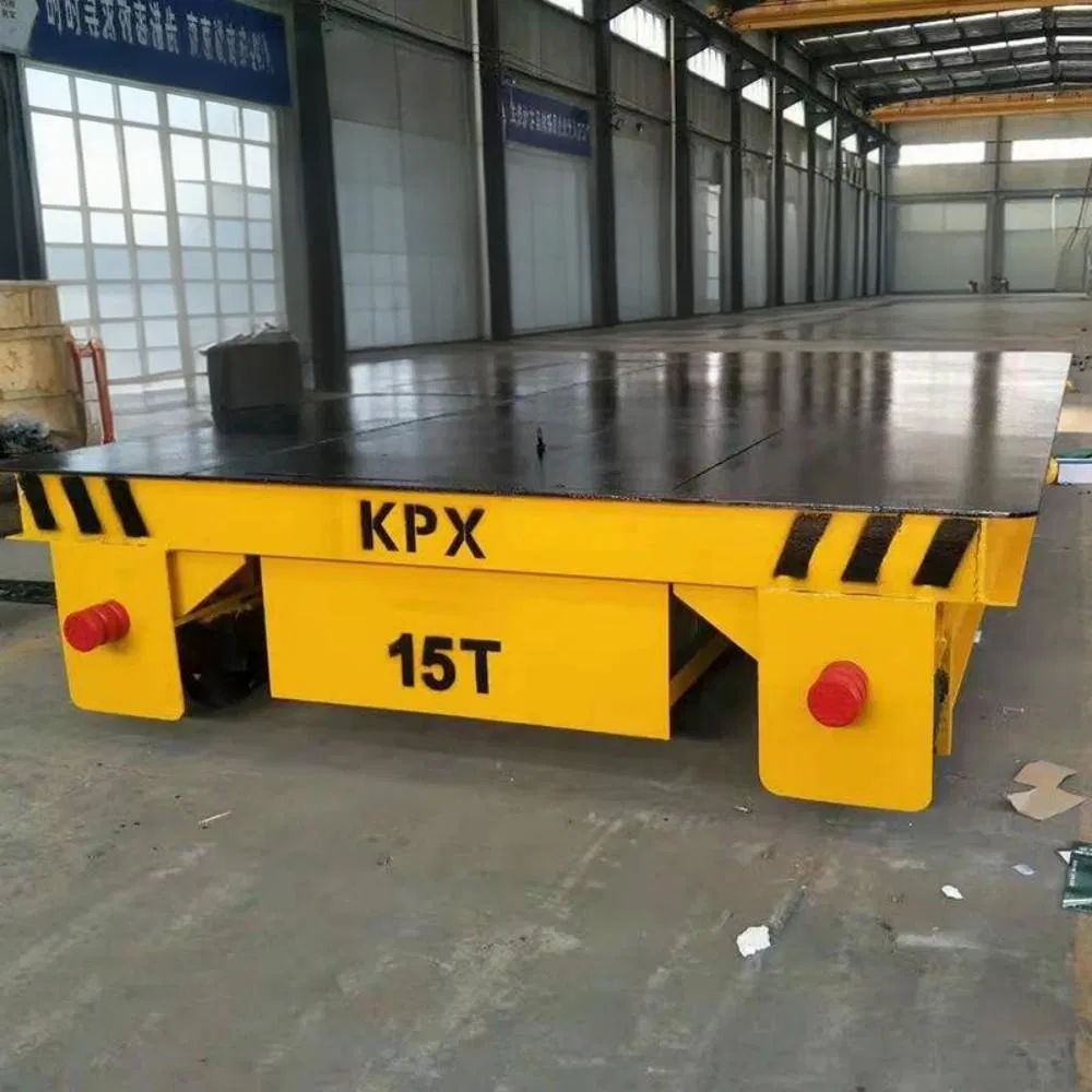 Industrial Kpx Rail Trolley for Internal Factory Logistics Transport