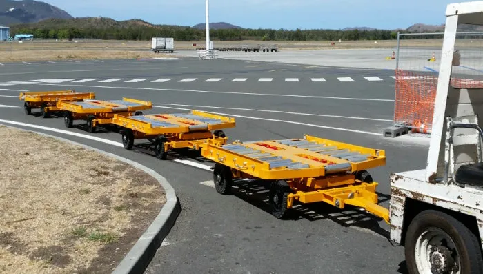 Aircraft Pallet Dolly Rollers