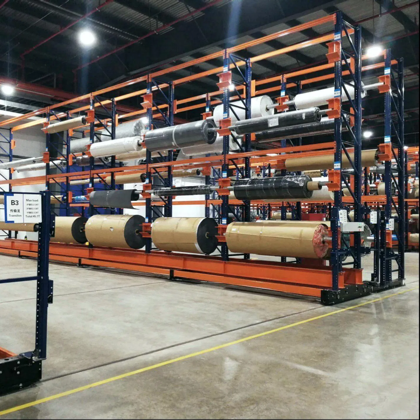 Huayide Factory Direct Sales Mobile Pallet Rack Warehouse Rack System for Warehouse Storage