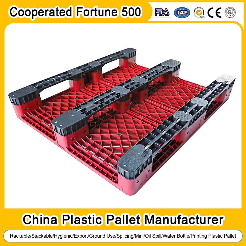 1200X800mm/1000X1200mm/1200X1000mm/1200X1100mm/1200X1200mm/1250X1000mm/1250X850mm/1280X830mm 2000X2000mm Floor Stacking Splicing Plastic Pallet for Turnover Use