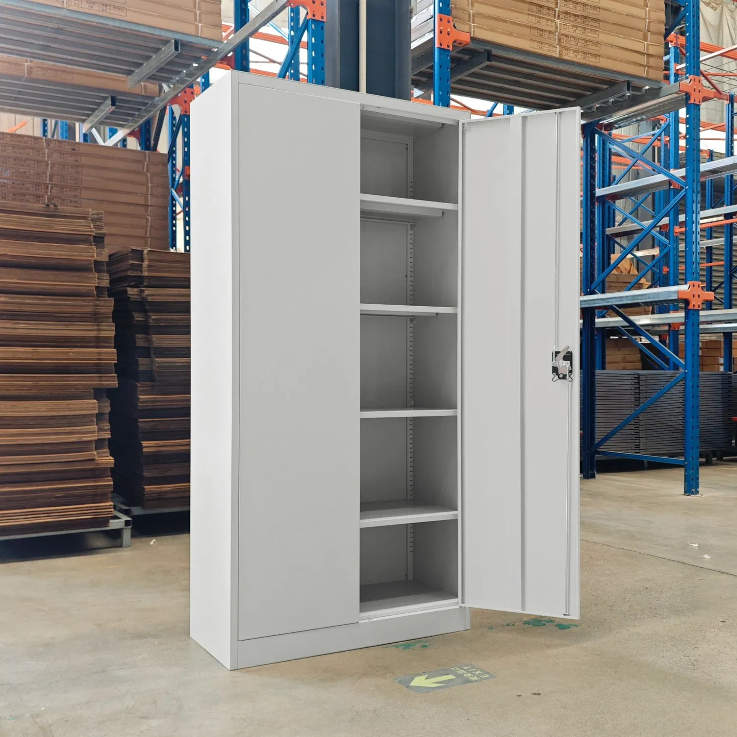 2 Door File Steel Cabinet Office Furniture Metal Cabinet Filing Cabinet Storage Cabinet