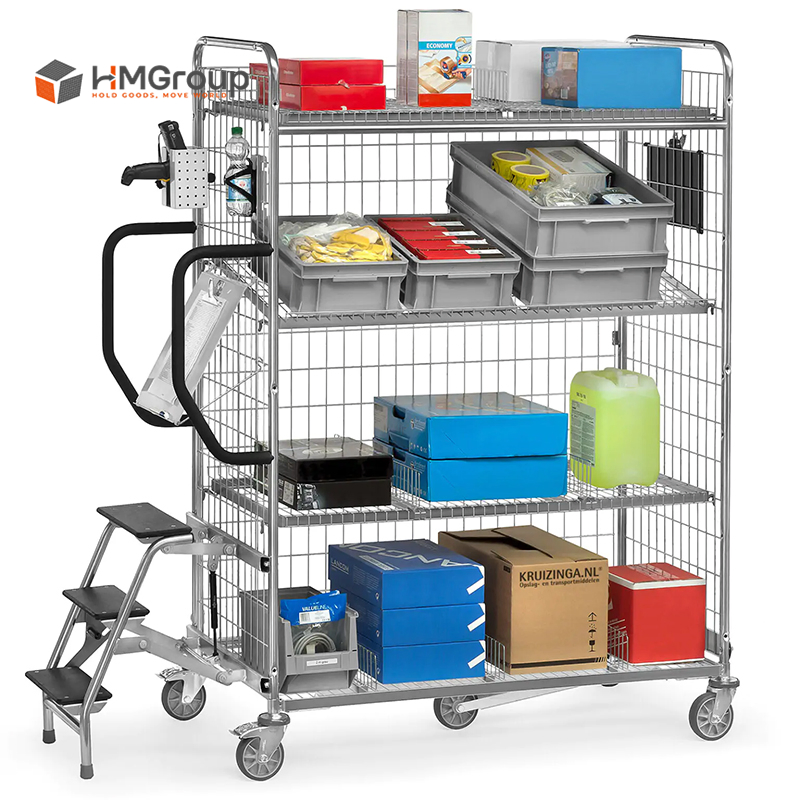 Customized Warehouse Multi-Level Picking Trolley