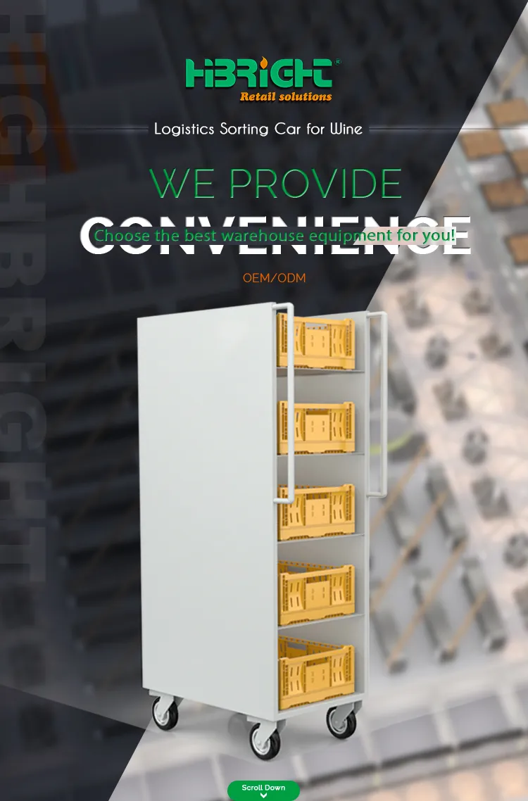 Logistic Warehouse Picking Trolley