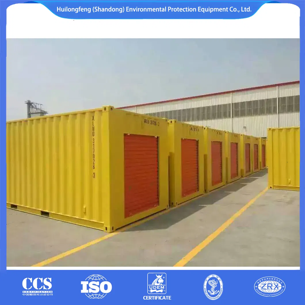 40FT Dry Van Storage Shipping Container with 10 Rolling Doors Csc Certificated