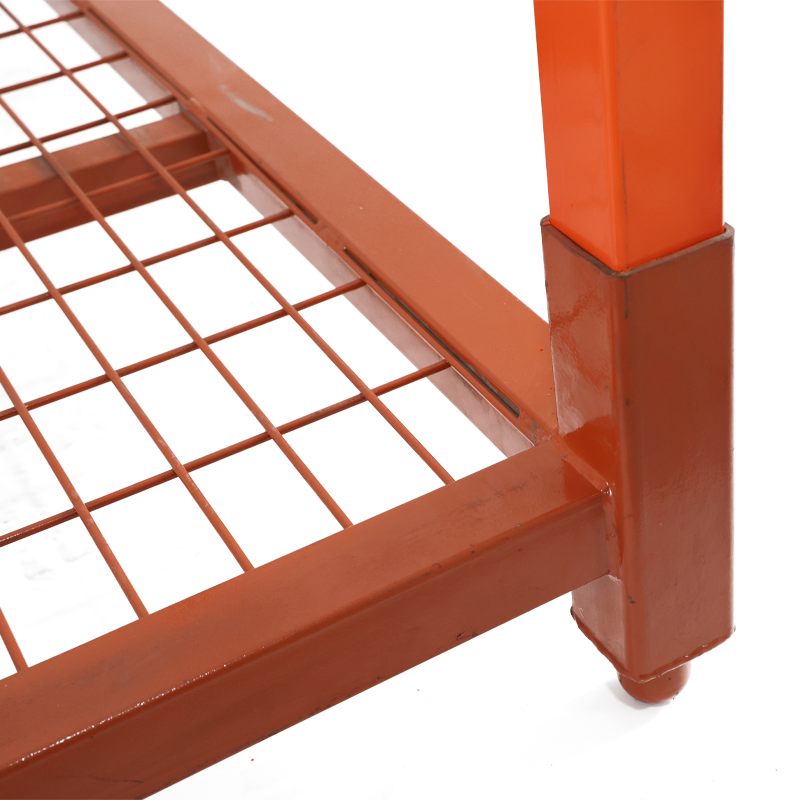 Mobile Steel Storage Racks with Galvanized Finish for Warehouse Transport