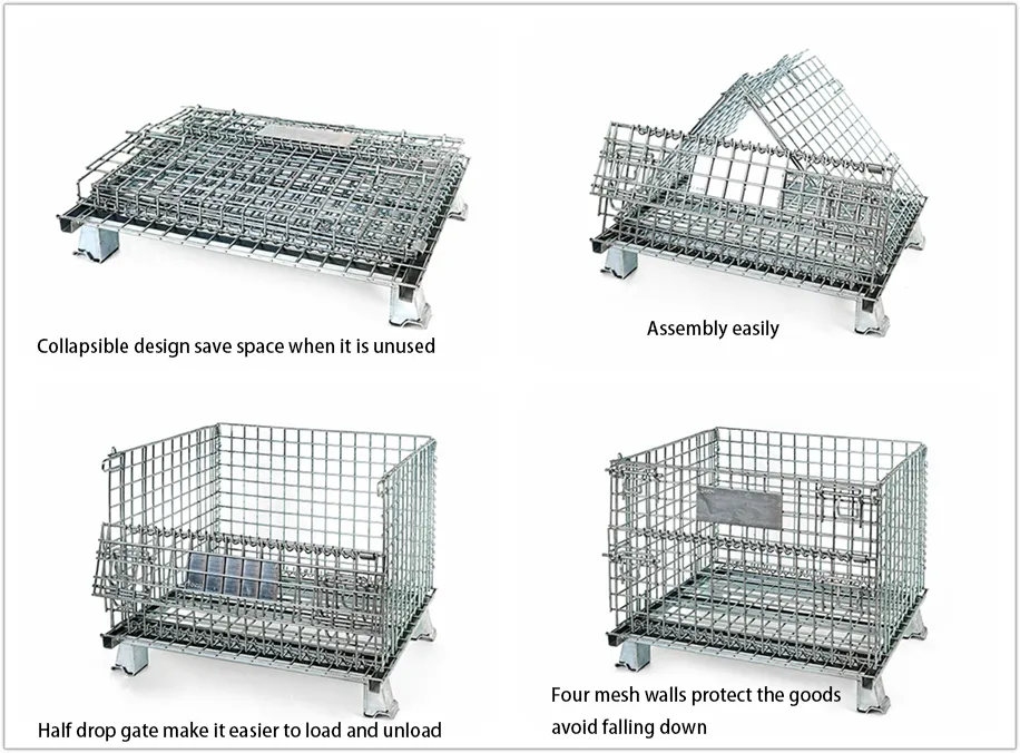 Galvanized Storage Cage Details